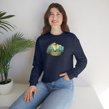 Foodiemon Baobasaur - Unisex Heavy Blend Crewneck Sweatshirt