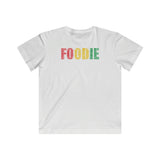 Foodie Typography - Youth Fine Jersey Tee