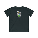 Among Us Green Boba - Youth Fine Jersey Tee