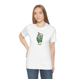 Among Us Green Boba - Unisex Jersey Short Sleeve T-shirt