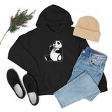 Nood Panda  - Unisex Cotton Pullover Hoodie