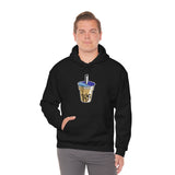 Pixelated Boba - Unisex Cotton Pullover Hoodie