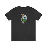 Among Us Green Boba - Unisex Jersey Short Sleeve T-shirt