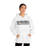 Omakase Safe Word - Unisex Cotton Pullover Hoodie