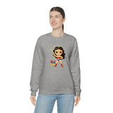 Just Us Eating League WW Lasso of Carbs - Unisex Heavy Blend Crewneck Sweatshirt