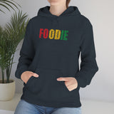 Foodie Typography - Unisex Cotton Pullover Hoodie