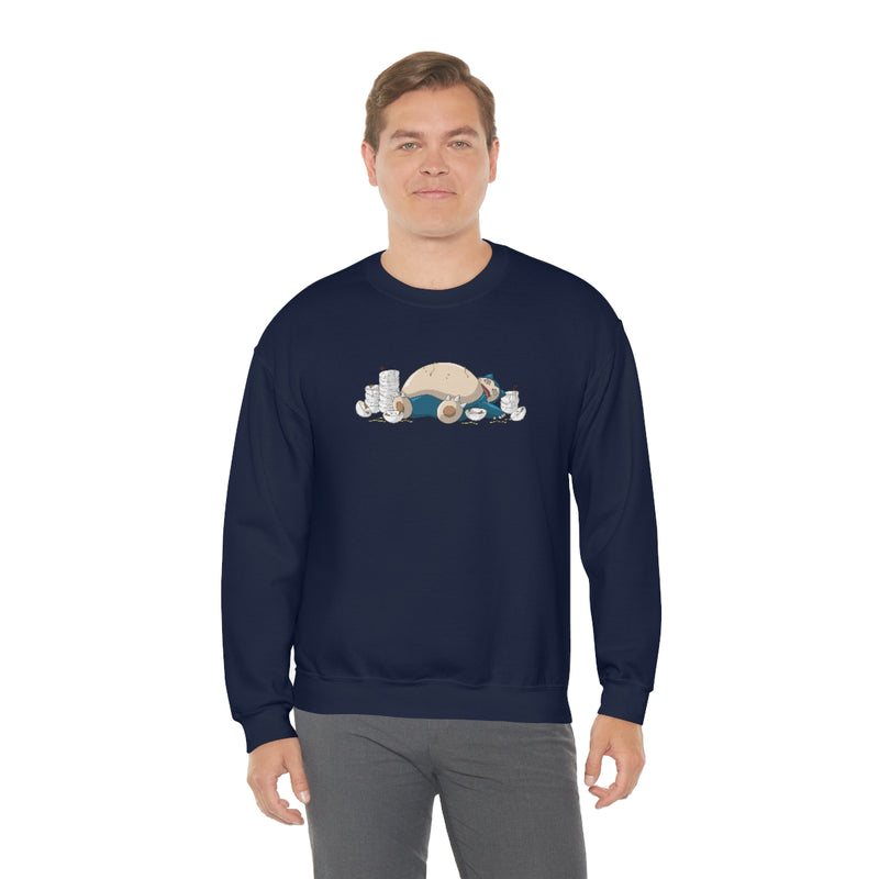 Foodiemon Food Coma - Unisex Heavy Blend Crewneck Sweatshirt
