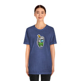 Among Us Green Boba - Unisex Jersey Short Sleeve T-shirt