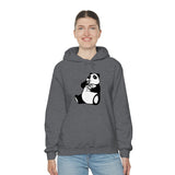 Nood Panda  - Unisex Cotton Pullover Hoodie