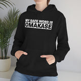 Omakase Safe Word - Unisex Cotton Pullover Hoodie