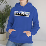 Omakase Safe Word - Unisex Cotton Pullover Hoodie