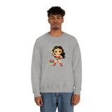 Just Us Eating League WW Lasso of Carbs - Unisex Heavy Blend Crewneck Sweatshirt