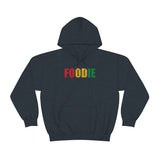 Foodie Typography - Unisex Cotton Pullover Hoodie