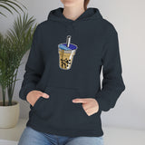 Pixelated Boba - Unisex Cotton Pullover Hoodie