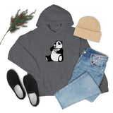 Nood Panda  - Unisex Cotton Pullover Hoodie