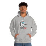 Among Us SUS-hi - Unisex Cotton Pullover Hoodie