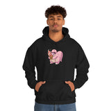 Foodiemon Lick It - Unisex Cotton Pullover Hoodie