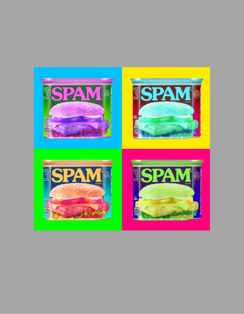 Andy Warhol Spam Can - Youth Heavy Blend Hooded Sweatshirt