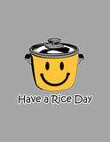 Have a Rice Day - Unisex Cotton Pullover Hoodie