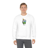 Among Us Green Boba - Unisex Heavy Blend Crewneck Sweatshirt