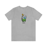 Among Us Green Boba - Unisex Jersey Short Sleeve T-shirt