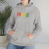 Foodie Typography - Unisex Cotton Pullover Hoodie