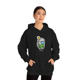 Among Us Green Boba - Unisex Cotton Pullover Hoodie