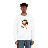 Just Us Eating League WW Lasso of Carbs - Unisex Heavy Blend Crewneck Sweatshirt