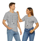 HUNGRY AF - Unisex Short Sleeve T-shirt