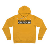 Omakase Safe Word  - Unisex Sponge Fleece Pullover Hoodie