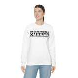 Omakase Safe Word  - Unisex Heavy Blend Crewneck Sweatshirt