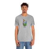 Among Us Green Boba - Unisex Jersey Short Sleeve T-shirt