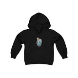 Among Us Cyan Boba - Youth Heavy Blend Hooded Sweatshirt