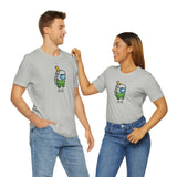 Among Us Green Boba - Unisex Jersey Short Sleeve T-shirt