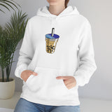 Pixelated Boba - Unisex Cotton Pullover Hoodie