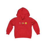 Tacos make me happy - Youth Heavy Blend Hooded Sweatshirt