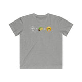 Tacos Make Me Happy - Youth Fine Jersey Tee