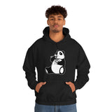 Nood Panda  - Unisex Cotton Pullover Hoodie