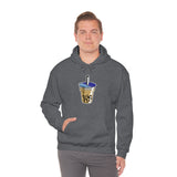 Pixelated Boba - Unisex Cotton Pullover Hoodie