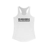 Omakase Safe Word - Women's Ideal Racerback Tank