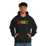 Foodie Typography - Unisex Cotton Pullover Hoodie