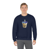 Pixelated Boba - Unisex Heavy Blend Crewneck Sweatshirt