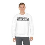 Omakase Safe Word  - Unisex Heavy Blend Crewneck Sweatshirt