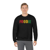 Foodie Typography - Unisex Heavy Blend Crewneck Sweatshirt