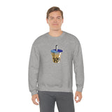 Pixelated Boba - Unisex Heavy Blend Crewneck Sweatshirt