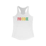 Foodie Typography - Women's Ideal Racerback Tank