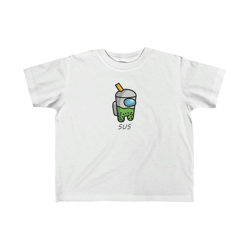Among Us Green Boba - Kid's T-shirt